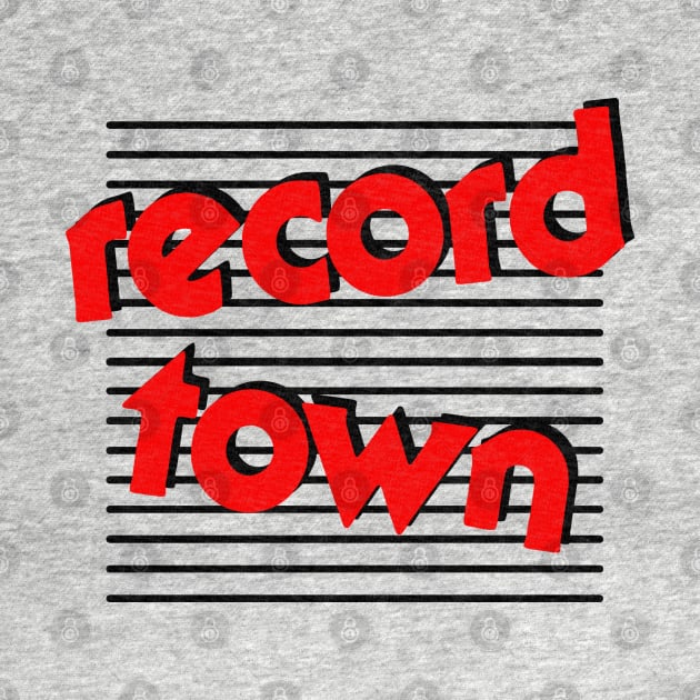 Record Town Defunct 1980s Mall Record Store by Turboglyde